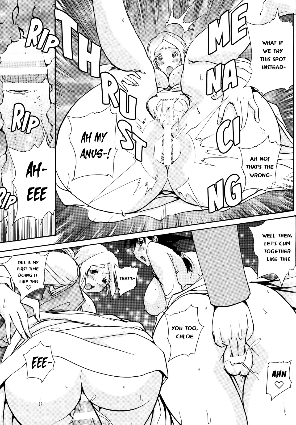 Hentai Manga Comic-The Wolf, Pigtails and The Lamb-Read-12